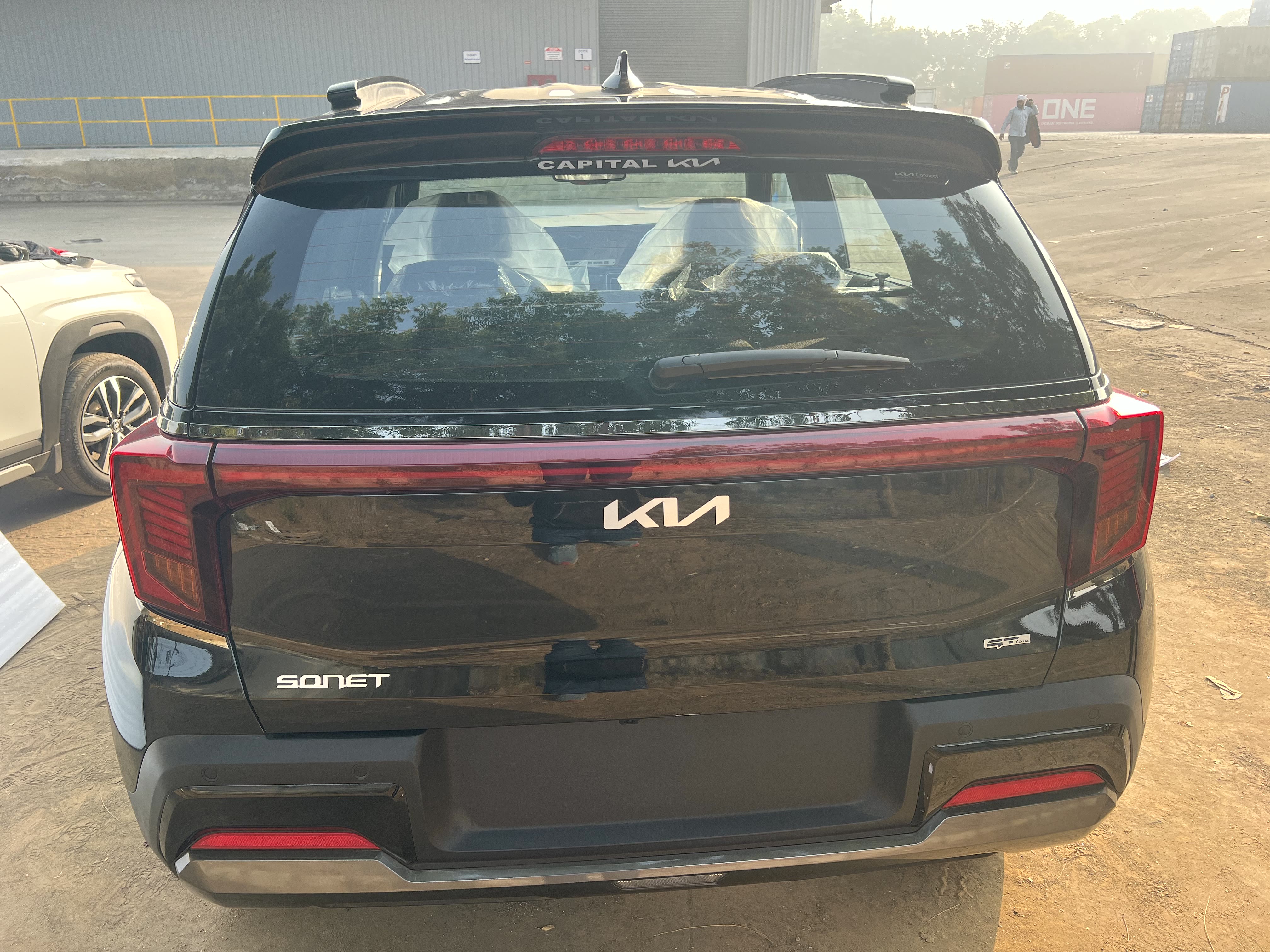 Rear — black unit