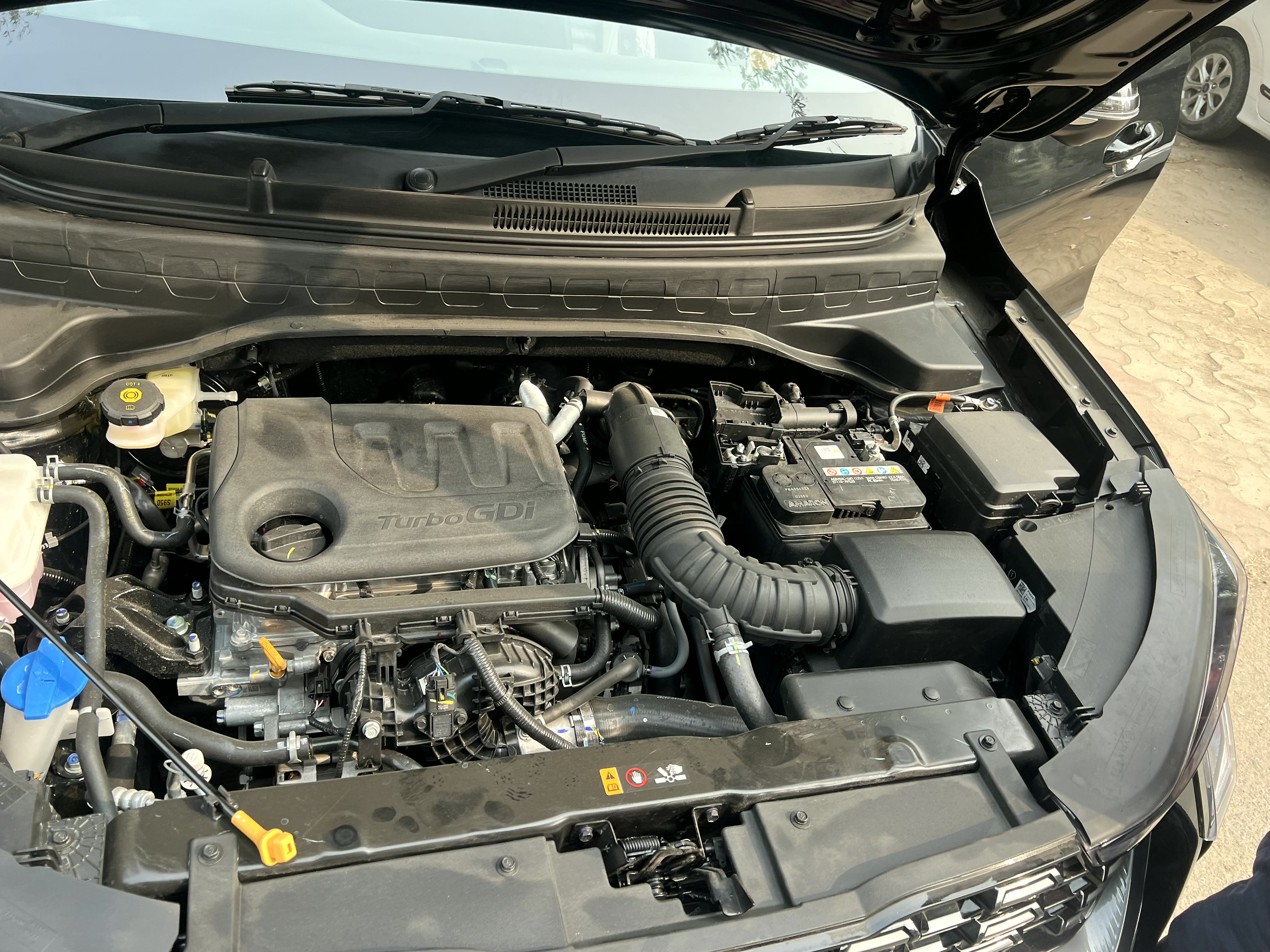 Engine bay — 1.0L turbo petrol