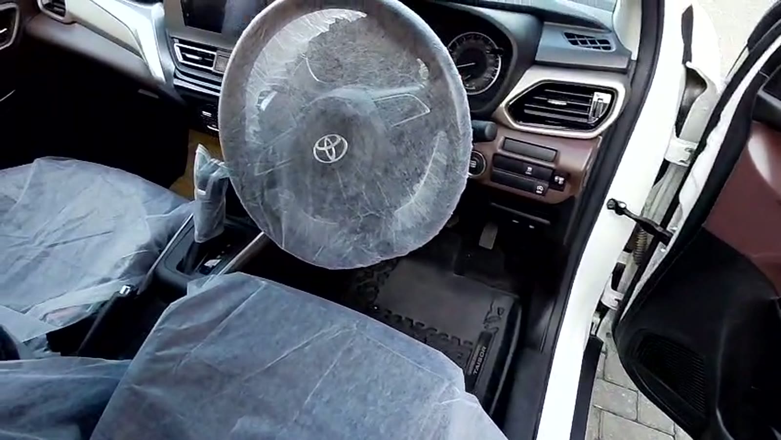 Cabin — driver view