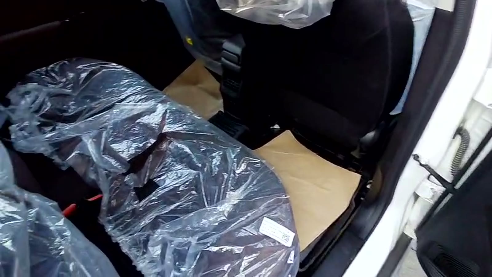 Cabin — rear seats